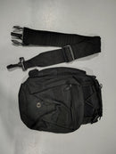 GENERIC TACTICAL CHEST BAG MOLLE SYSTEM MILITARY SLING SHOULDER PACK - BLACK - Like New