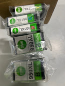 OSIR INK CARTRIDGES 5 PACK YELLOW, CYAN, MAGENTA, AND 2 BLACK - MULTI - Brand New