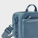ALL IN MOTION FAUX NEOPRENE LUNCH TOTE - ALL IN MOTION - DUSTY NAVY - Like New
