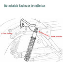 Detachable Backrest Sissy Bar Harley Davidson Touring Road King FLHR 2009-2021 - Brand New