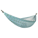 BH-406WCA Bliss Hammocks Mesh Edition Hammock Light Blue Palmtree Tree - Like New