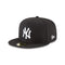 11591127 NEW ERA 59FIFTY NEW YORK YANKEES FITTED HAT MEN 8 BLACK/WHITE - Brand New
