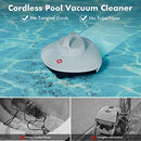 Hydrus Cordless Robotic Pool Vacuum for above Ground Pools 70 Mins Runtime - Brand New