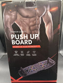 GENERIC PREMIUM QUALITY PUSH UP BOARD - BLACK & MULTI COLOR - Like New