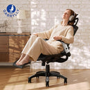 GABRYLLY Ergonomic Office Chair with Footrest, High Back Home Desk Chair - 3D - Like New