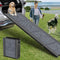 HERCCRETA WIGGE DOG RAMP FOR CAR 71" EXTRA LONG & 17.2" WIDE FOLDING DOG RAMPS - Like New