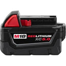 MILWAUKEE 48-11-1850 M18 REDLITHIUM 5.0AH BAT PACK - BLACK - Brand New