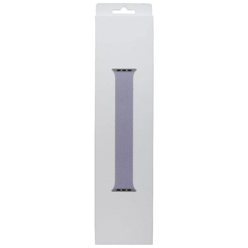 APPLE WATCH BRAIDED SOLO LOOP 41MM - SIZE 4 - PURPLE FOG - Like New
