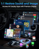 ASOUNY WIRELESS CARPLAY ADAPTER CARPLAY WIRELESS ADAPTER IOS 10+ - GREY - Like New