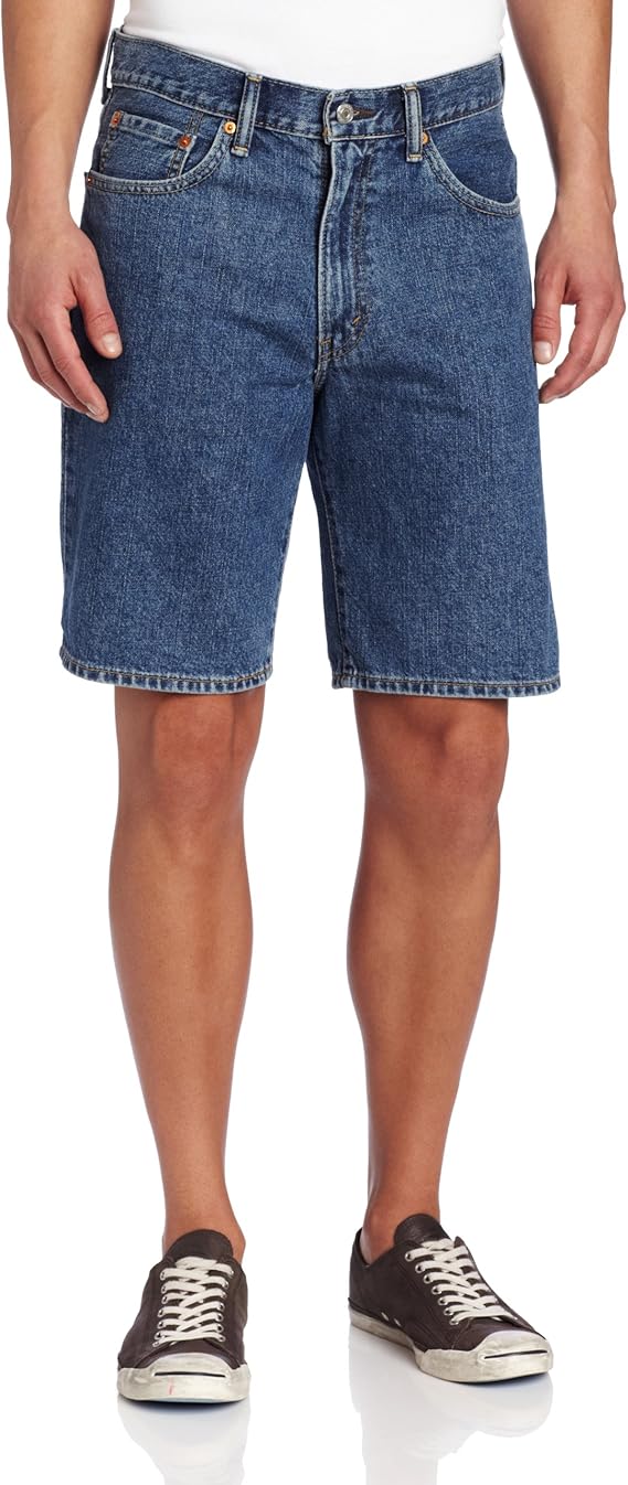LEVI'S MEN'S 550 SHORT - SIZE: MEN 34 - MEDIUM STONEWASH - Brand New