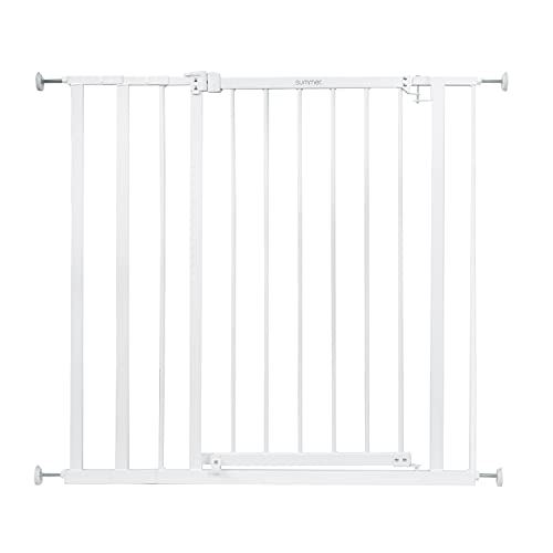 Summer Infant Everywhere Extra Tall & Wide Gate, 28.75" - 39.75" Wide  White - Like New