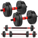 Adjustable Dumbbell Set 22lbs 3 in1 Dumbbells Set Used as Barbell B0FQBXLHH4 - Brand New