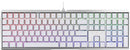 CHERRY WIRED MECHANICAL GAMING KEYBOARD ALUMINUM HOUSING MX RED SWITCHES - WHITE - Like New