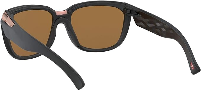 OAKLEY Rev up Women's Sunglasses OO9432 - Prizm Rose Gold Polarized/MATTE BLACK - Like New