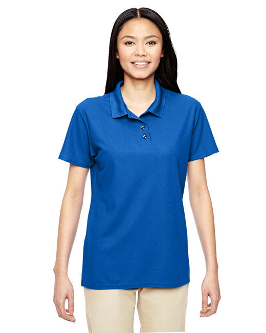 Gildan 45800L Performance Women's Double Pique Sport Shirt New