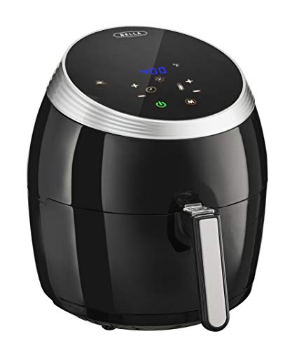 BELLA (14679) 5.3 QUART AIR CONVECTION FRYER - BLACK - Like New