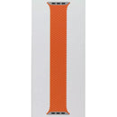 APPLE BRAIDED SOLO LOOP BAND 41MM - SIZE 4 - BRIGHT ORANGE - Brand New