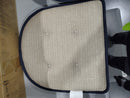 GENERIC U-SHAPED CHAIR CUSHIONS 16X17, 4-PACK - DARK BLUE - Like New