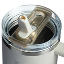 STANLEY QUENCHER PROTOUR FLIP STRAW TUMBLER WITH LID BUILT-IN STRAW - CREAM - Like New