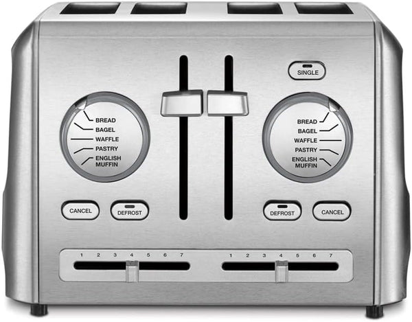 Cuisinart CPT-640P1 4-Slice Custom Select Toaster - Stainless - Scratch & Dent