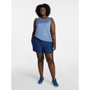 ATHLETIC WORKS WOMEN'S BUTTERCORE RACERBACK TANK TOP, SIZE: L - INSIGNIA BLUE DD - Brand New