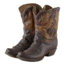 ACCENT PLUS 38447 COWBOY BOOTS PLANTER - BROWN - Like New