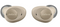 JABRA ENHANCE PLUS SELF-FITTING OTC IN-THE-EAR HEARING AIDS 21879091, GOLD BEIGE Like New