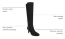 LifeStride Womens Gracie High Heeled Tall Boots Black Size 8.5 M - Like New