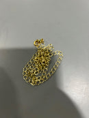 GENERIC SOLID GOLD CHAIN NECKLACE - GOLD - Like New