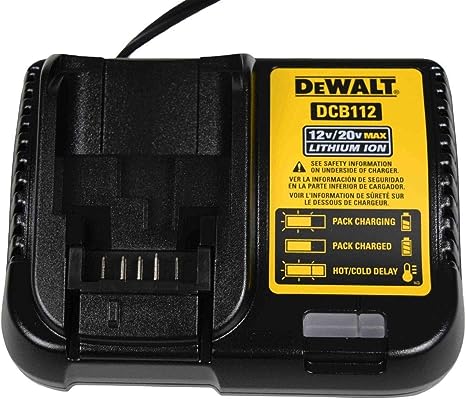 DEWALT DCB112 20V MAX Lithium-Ion Battery Charger - Black Like New