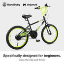 RoyalBaby Chipmunk Kids Bike Toddlers 12 14 16 18 Inch Wheel Bicycle Beginners - Like New