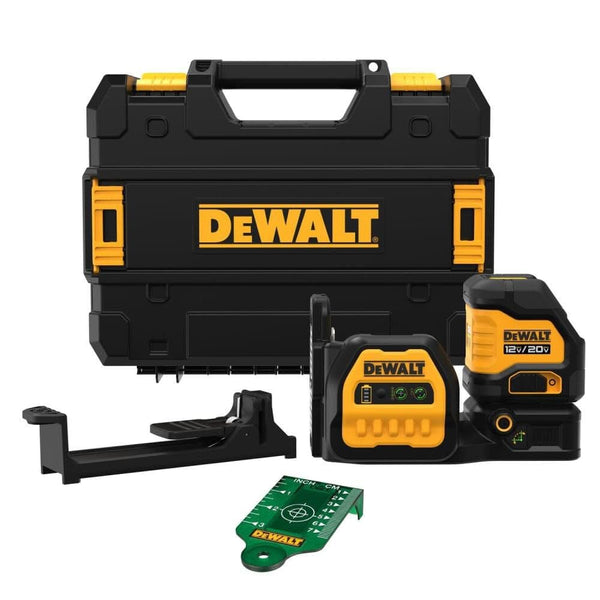 DEWALT 20V/12V MAX Laser Level, Cross Line Laser, Bare Tool Only - YELLOW - Like New