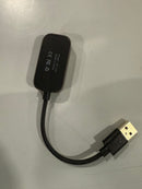 CARPLAY WIRELESS CAR PLAY ADAPTER WITH USB AND BLUETOOTH - BLACK - Like New