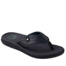 REEF MEN'S PHANTOM NIAS FLIP-FLOP SANDALS - SIZE: MEN 10 ( (EU M43) - BLACK/GRAY - Like New