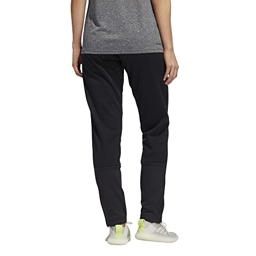 ADIDAS TEAM ISSUE SWEATPANTS WOMEN'S BLACK/WHITE SIZE XS - Like New