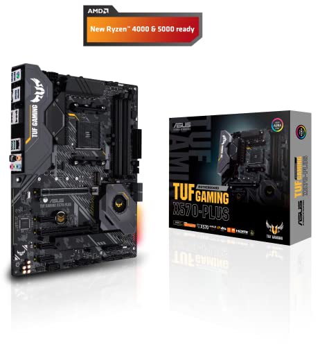 ASUS AM4 TUF Gaming X570-Plus ATX Motherboard - Black - Like New