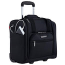 TPRC 15" SMART UNDER SEAT CARRY-ON LUGGAGE WITH USB CHARGING - BLACK - Like New