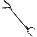 Sunnydaze 36-Inch Steel Fire Tongs for Fire Pit, Wood-Burning, SM-LG101 - Black - Like New