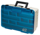135010 PLANO TWO LEVEL MAGNUM 3500 TACKLE BOX SANDSTONE BLUE - Like New