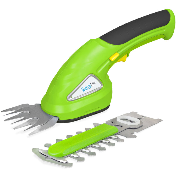 SereneLife Cordless Handheld Grass Cutter Shears, Portable 3.6V - Scratch & Dent