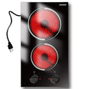 JESSIER 2 BURNER ELECTRIC COOKTOP 110V 2000W COUNTERTOP OR - Scratch & Dent
