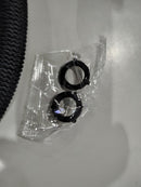 GENERIC 25FT EXPANDABLE GARDEN HOSE WITH 10 FUNCTION NOZZLE - BLACK - Like New