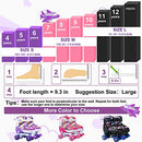 Cunmucu Kids Roller Skates Girl Toddler Roller Girls Skates Size: Large - Purple - Brand New