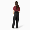 KP5519K Dickies Girls School Uniform Slim Fit Straight Leg Pants Black SIZE 10 - Brand New