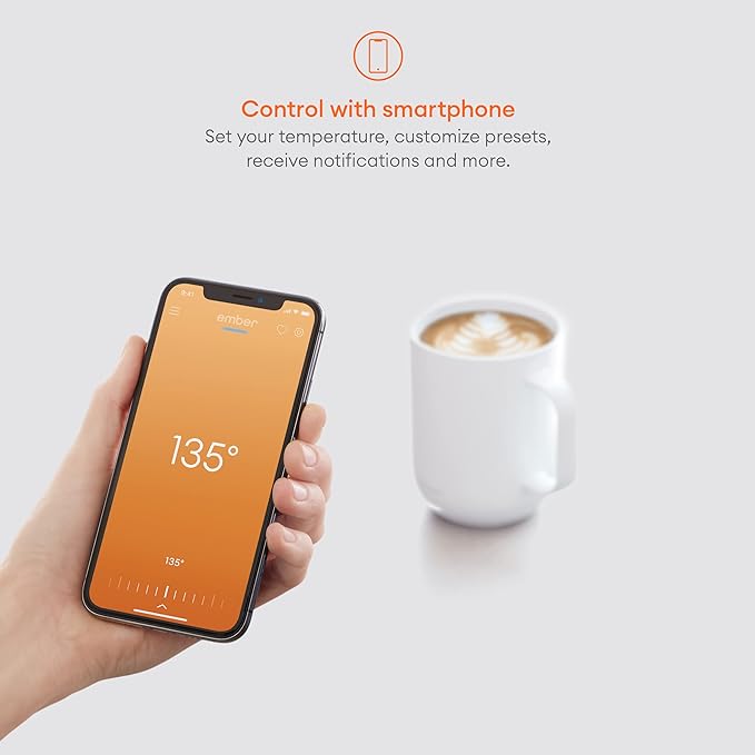 Ember - Temperature Control Smart Mug 2 14 Oz App-Controlled - Scratch & Dent