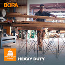 Bora Centipede 30in Folding Work Table Set No Assembly 9-Strut Collapsible Table - Like New