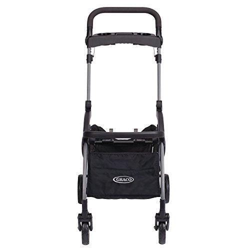 Graco SnugRider Elite Car Seat Carrier Lightweight Frame Travel Stroller - BLACK - Like New