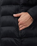 32 DEGREES WOMEN'S LIGHTWEIGHT RECYCLED POLY-FILL PACKABLE JACKET WOMEN XS BLACK - Like New