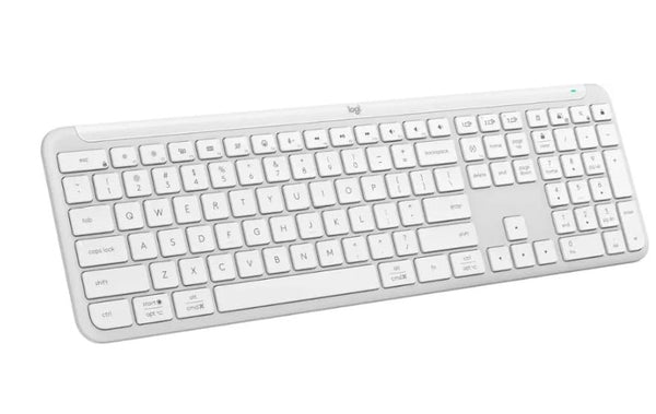 LOGITECH SIGNATURE SLIM K950 WIRELESS KEYBOARD SLEEK QUIET TYPING - WHITE - Like New