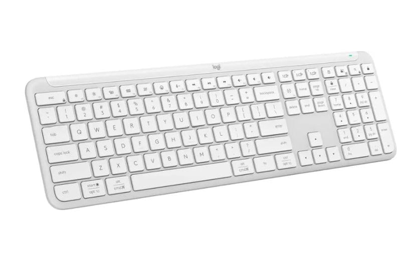 LOGITECH SIGNATURE SLIM K950 WIRELESS KEYBOARD SLEEK QUIET TYPING - WHITE - Like New